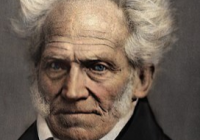 A colorized photo of Schopenhauer