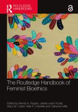 Cover of the book, The Routledge Handbook of Feminist Bioethics.