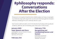#philosophyresponds : Conversations After the Election