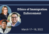 Ethics of Immigration March 17-18-2022, with photos of Keynote Speakers
