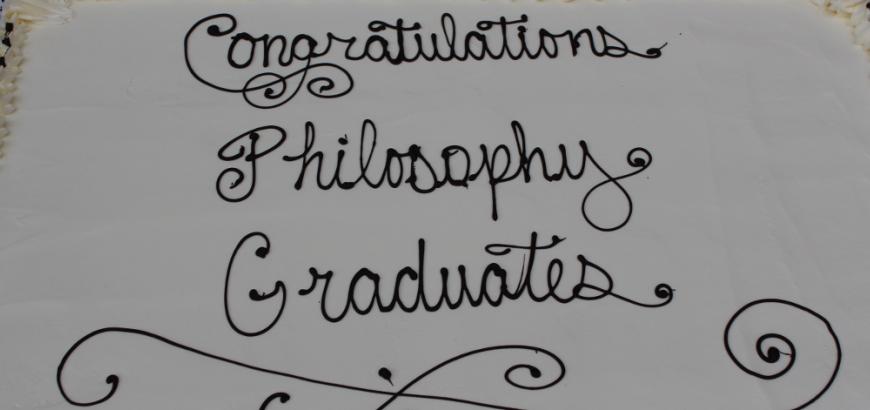 Philosophy Graduation 2018