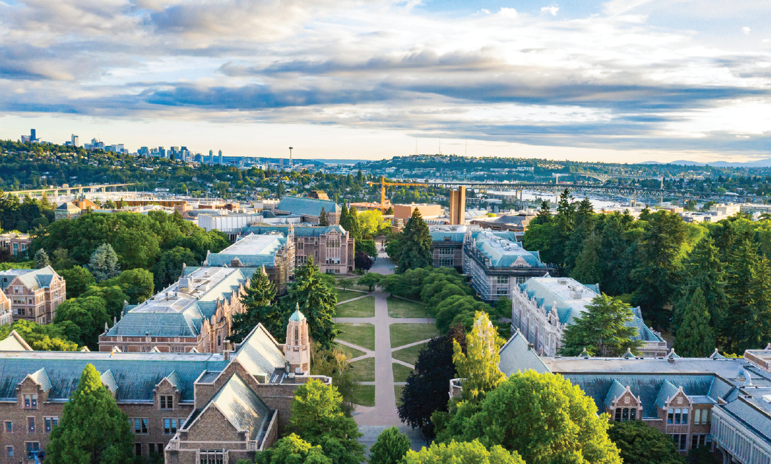 Du học Mỹ: Xếp hạng top đại học Mỹ 2024 - 2025 5 University of Washington